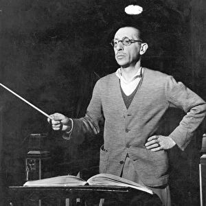 Igor Stravinsky, Russian-born composer, c1920