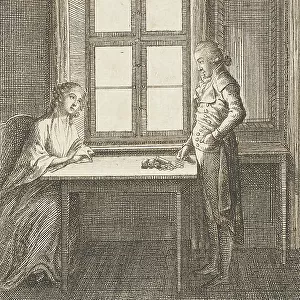 Illustration for Ehrenberg's Pocketbook for 1796, 1795. Creator: Daniel Nikolaus Chodowiecki