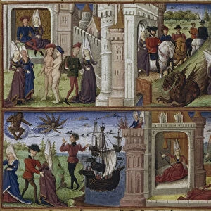 Illustration for the Epic The Aeneid by Virgil, 1450-1499. Artist: Coetivy Master (active c. 1450-1485)