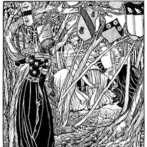 An illustration for Sir Lancelot Du Lake, 1898. Artist: Eleanor Fortescue-Brickdale