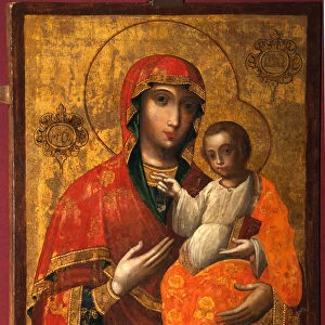 The Ilyin-Chernigov Icon of the Mother of God, 18th century. Artist: Russian icon