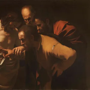 The Incredulity of Saint Thomas, 1600-1601