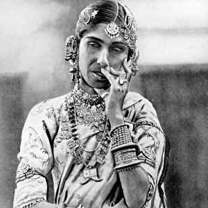 Indian nautch girl, 1936