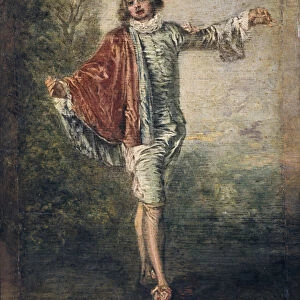 The Indifferent One, 1717. Artist: Jean-Antoine Watteau