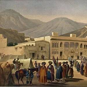 Inside the City of Kabul (The Bala Hissar), c1840, (1901). Creators: Unknown, James Atkinson
