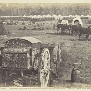 Inspection of Troops at Cumberland Landing, Pamunkey, Virginia, May 1862