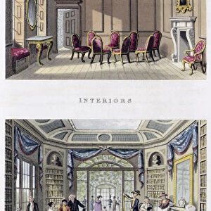 Interiors: The Old Cedar Parlour and the Modern Living Room, 1816