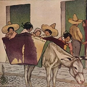 An Interlude - The Breadmans Donkey, 1912. Artist: Helen Hyde