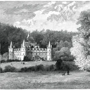 Inverary Castle, western Scotland, 1900. Artist: GW Wilson and Company