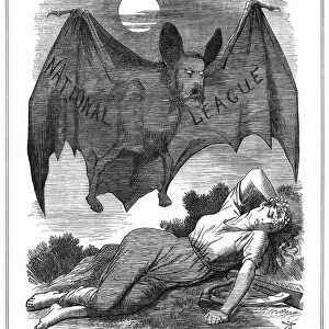 The Irish Vampire, 1885. Artist: John Tenniel
