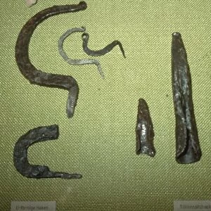 Iron Implements from the Celtic, Iron Age, Oppidum at Manching, Germany, 1st century BC