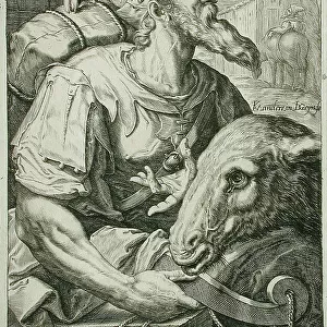 Issachar, c1590. Creator: Jacques de Gheyn II