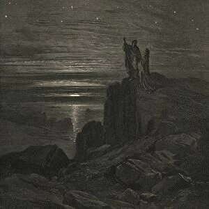 Thence issuing we again beheld the stars, c1890. Creator: Gustave Doré