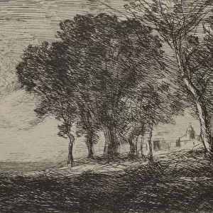 Italian Landscape, c. 1865. Creator: Jean Baptiste Camille Corot (French, 1796-1875)