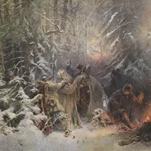 Ivan Susanin. Artist: Makovsky, Konstantin Yegorovich (1839-1915)