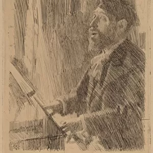 J. B. Faure, 1891. Creator: Anders Leonard Zorn