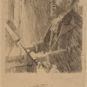 J. B. Faure, 1891. Creator: Anders Leonard Zorn