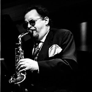 Jackie McLean, Jazz Cafe, London, April 1991. Artist: Brian O Connor