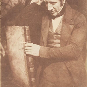 James Nasmyth (Steam Hammer), 1843-47. Creators: David Octavius Hill, Robert Adamson
