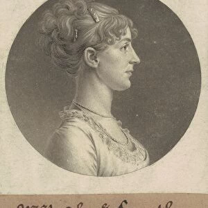 Jane Barr Stuart Newton, 1805. Creator: Charles Balthazar Julien Fé
