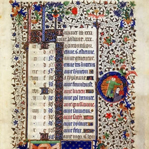 January, early 15th century