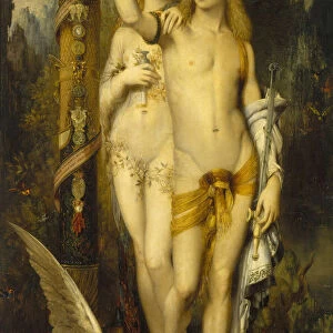 Jason and Medea. Artist: Moreau, Gustave (1826-1898)