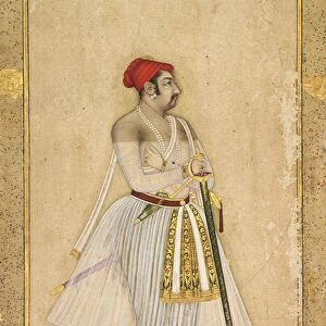 Jaswant Singh of Jodhpur (ruled 1635-1678), c. 1660-1665. Creator: Unknown