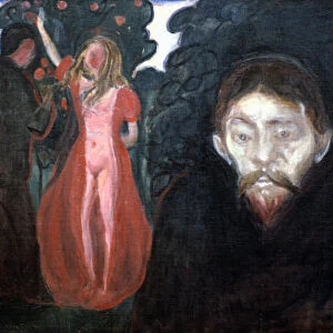 Jealousy, 1895. Artist: Edvard Munch