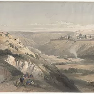 Jerusalem from the Mount of Olives, 1839. Creator: David Roberts (British, 1796-1864)