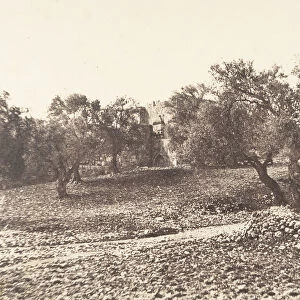 Jerusalem, Porte d Herode, 1854. Creator: Auguste Salzmann