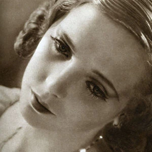 Jessie Matthews, British actress, 1933