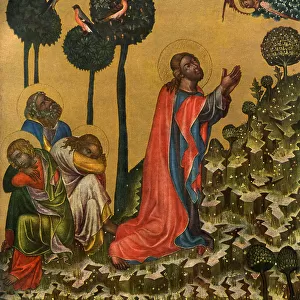 Jesus in the Olive Grove, c1350 (1955). Artist: Master of the Vyssi Brod Altar