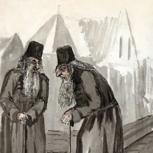 Jews in Cracow, c. 1862