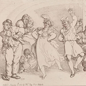 The Last Jig or Adieu to Old England, January 20, 1818. January 20, 1818