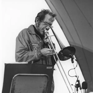Jimmy Knepper, Capital Radio Jazz Festival, Alexandra Palace, London, 1979