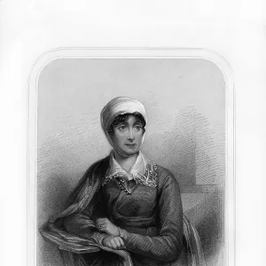 Joanna Baillie, Scottish poetess and dramatist, (1870). Artist: H Robinson