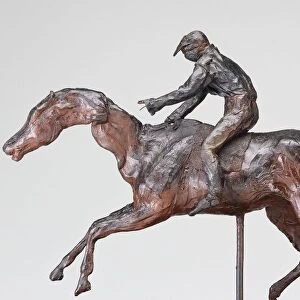 Jockey with Cap, possibly 1890s. Creator: Edgar Degas