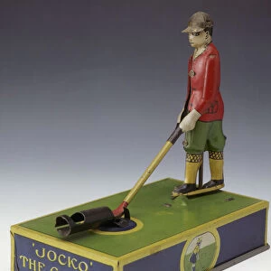 Jocko the Golfer, toy, American, c1920