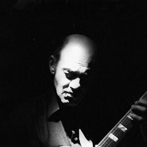 Joe Pass, American virtuoso jazz guitarist, Ronnie Scotts, 1980. Artist: Brian O Connor