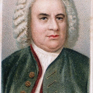 Johann Sebastian Bach (1685-1750), German composer and organist, 1912