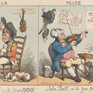 John Bull in the Year 1800! John Bull in the year 1801!, October 12, 1801