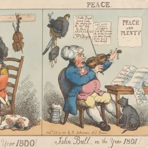 John Bull in the Year 1800! John Bull in the year 1801!, October 12, 1801