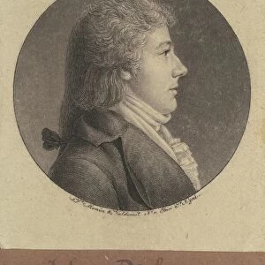 John Derby, 1796. Creator: Charles Balthazar Julien Fevret de Saint-Memin