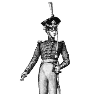 John Ericsson, engineer, pictured in the Swedish army