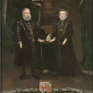 John George (1525-1598), Elector of Brandenburg and Sabina of Brandenburg-Ansbach (1529-1575), Elect