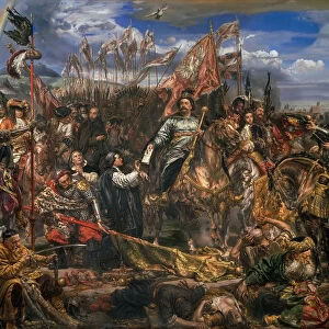 John III Sobieski sending message of victory to the Pope Innocent XI after the Battle of Vienna