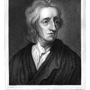 John Locke, English philosopher, (1825). Artist:s Freeman