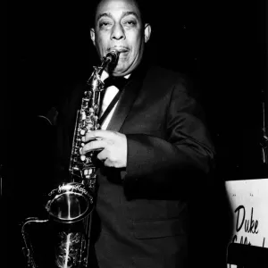 Johnny Hodges, Duke Ellington Band, 1962. Creator: Brian Foskett Johnny Hodges, Duke Ellington Band, 1962. Creator: Brian Foskett