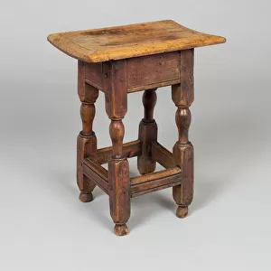 Joint Stool, 1680 / 1710. Creator: Unknown