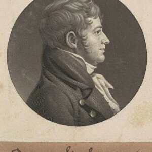 Joseph Hopper Nicholson, c. 1806. Creator: Charles Balthazar Julien Fé